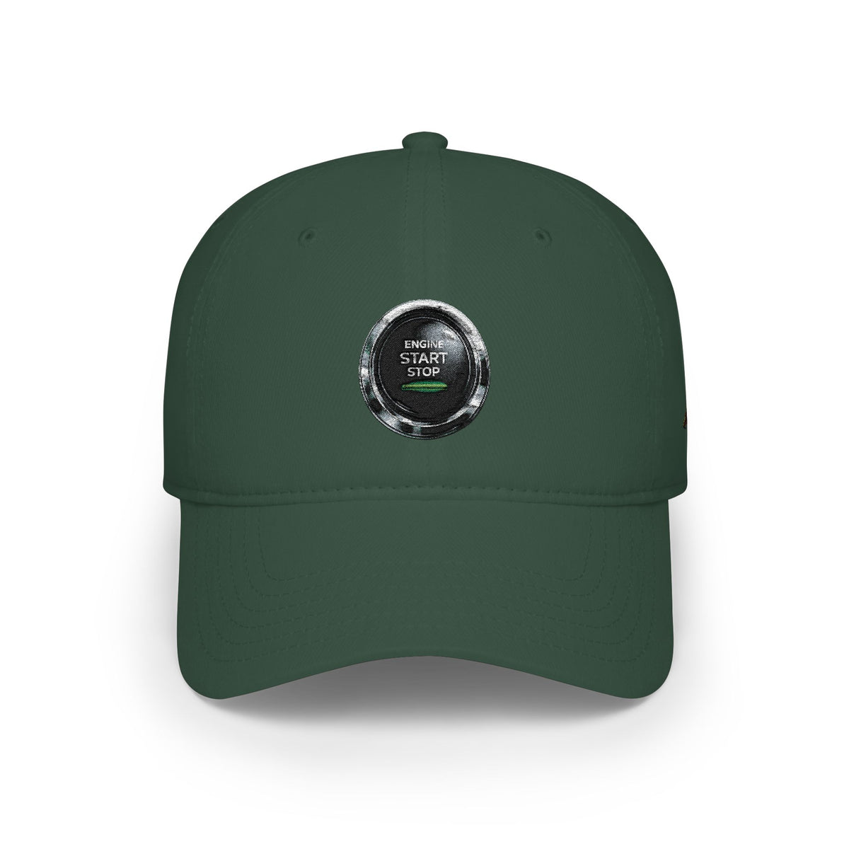 Low Profile Baseball Cap Start Stop— Casual Dad Hat