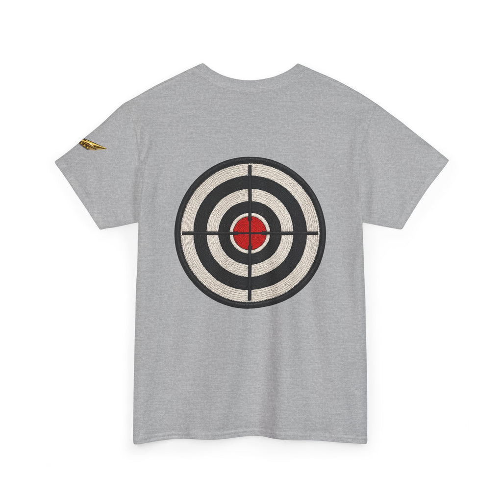 Target Practice Graphic Tee — Retro Bullseye Target T-Shirt