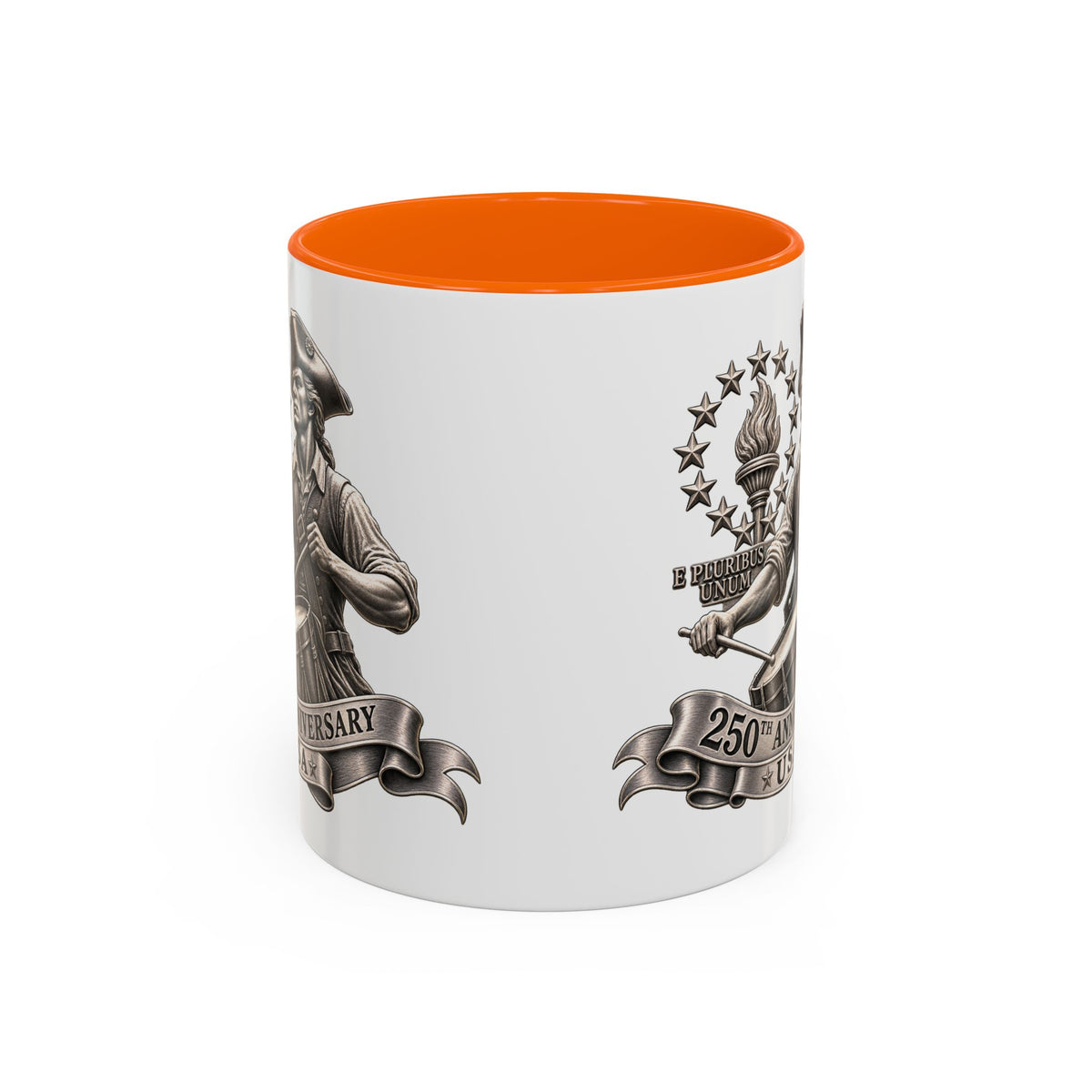 250th Anniversary USA Drum-Major Accent Coffee Mug