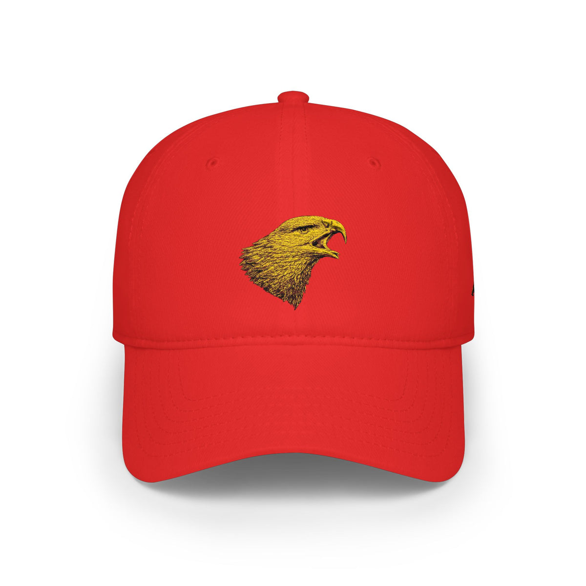 Embroidered Golden Eagle Low-Profile Baseball Cap