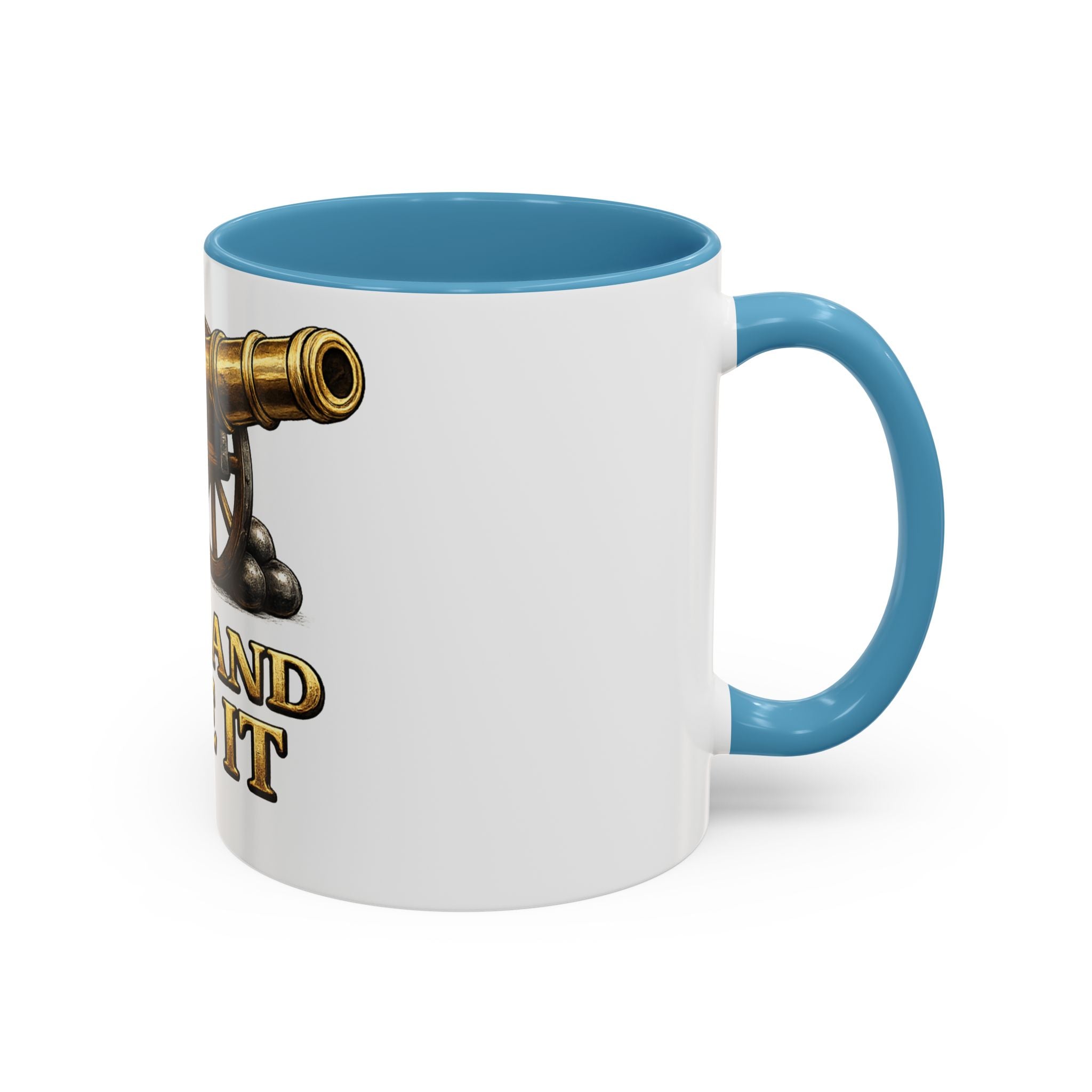 Come and Take It Coffee Mug - Cannon Graphic Patriotic Tea Cup