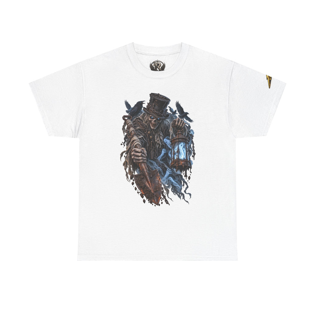 Gothic Reaper Tee — Dark Victorian Grim Reaper Graphic T-Shirt