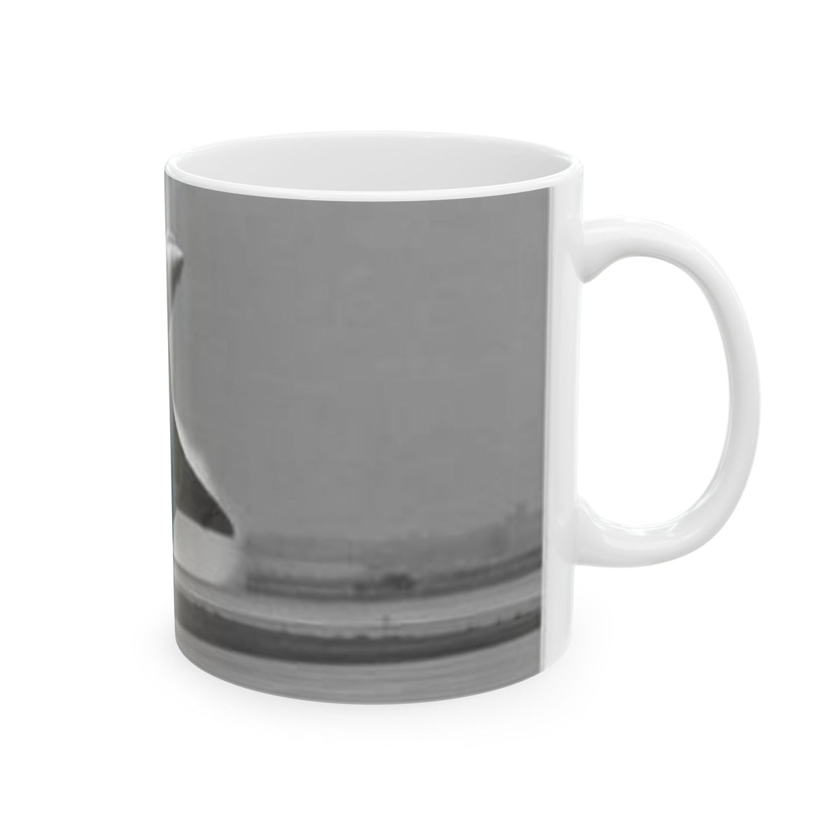 Concorde Takeoff Ceramic Mug — Vintage Supersonic Jet Coffee Cup (11oz/15oz)