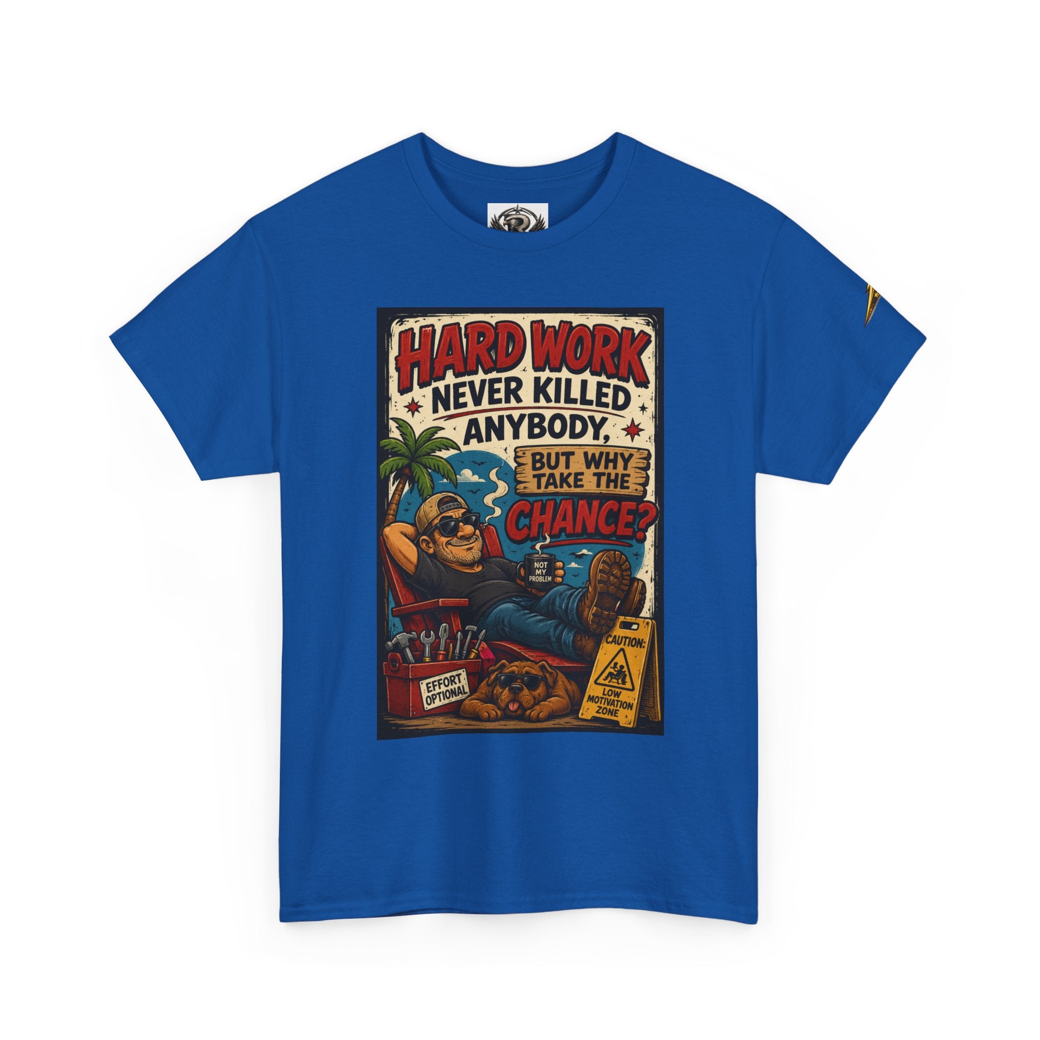 Hard Work Never Killed Tee — Vintage Retro Graphic T-Shirt