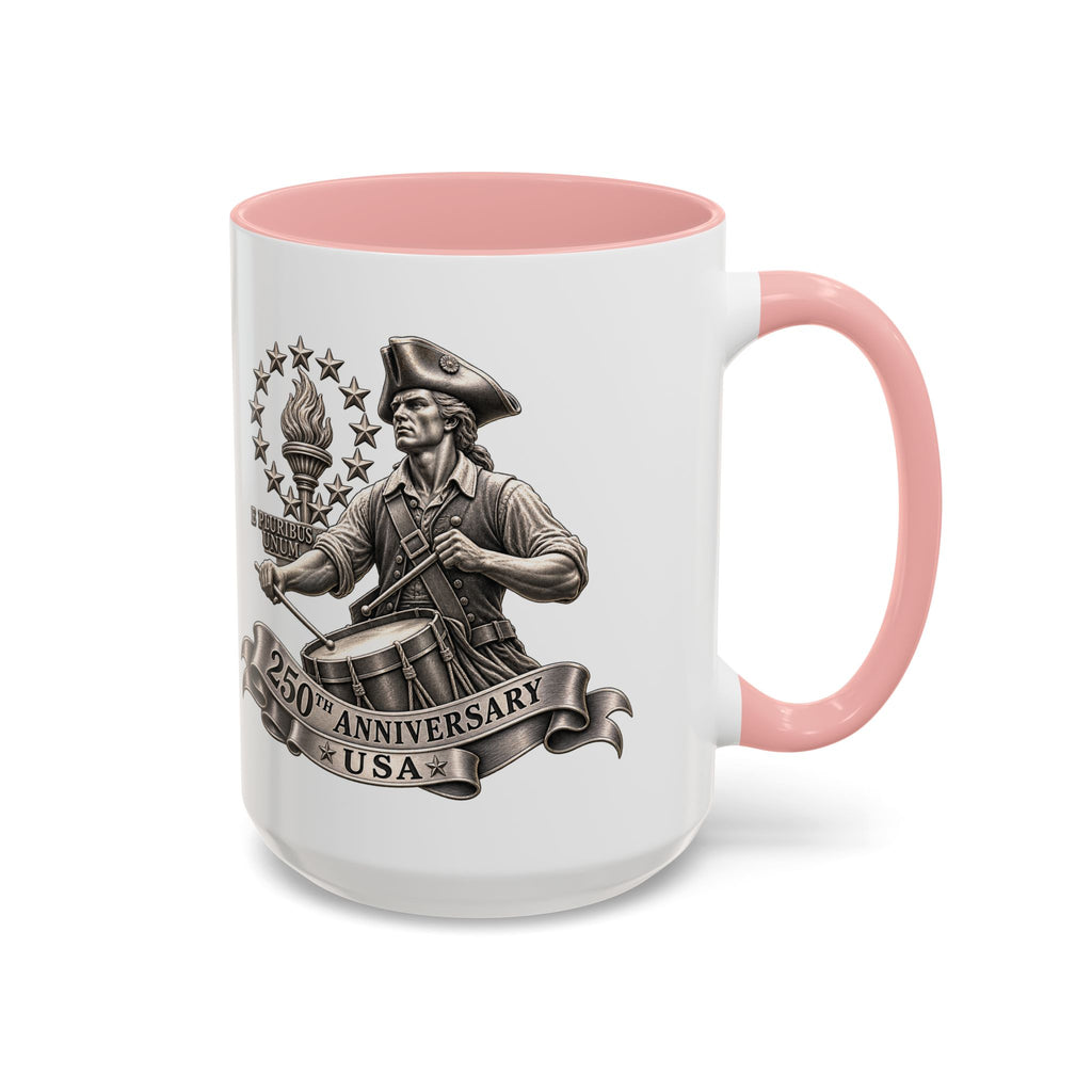 250th Anniversary USA Drum-Major Accent Coffee Mug