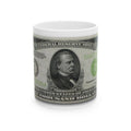 Vintage $1000 Federal Reserve Note Ceramic Mug — Retro Banknote Coffee Cup (11oz/15oz)