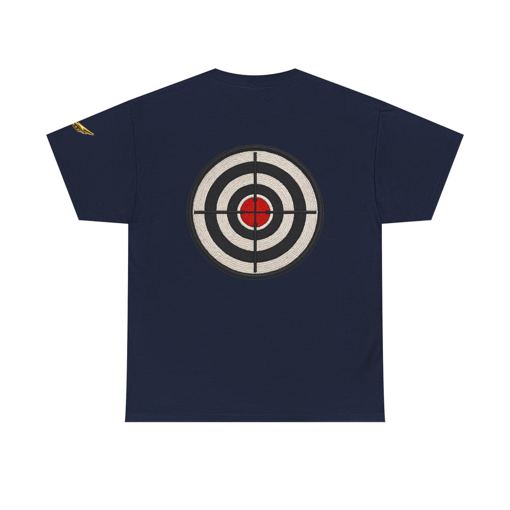Target Practice Graphic Tee — Retro Bullseye Target T-Shirt