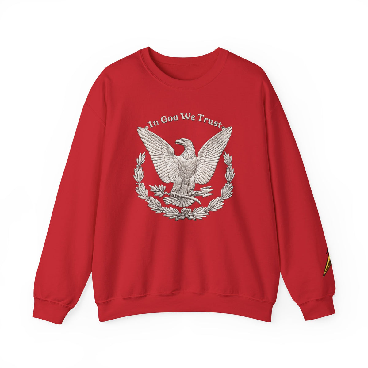 In God We Trust Eagle Crewneck Sweatshirt
