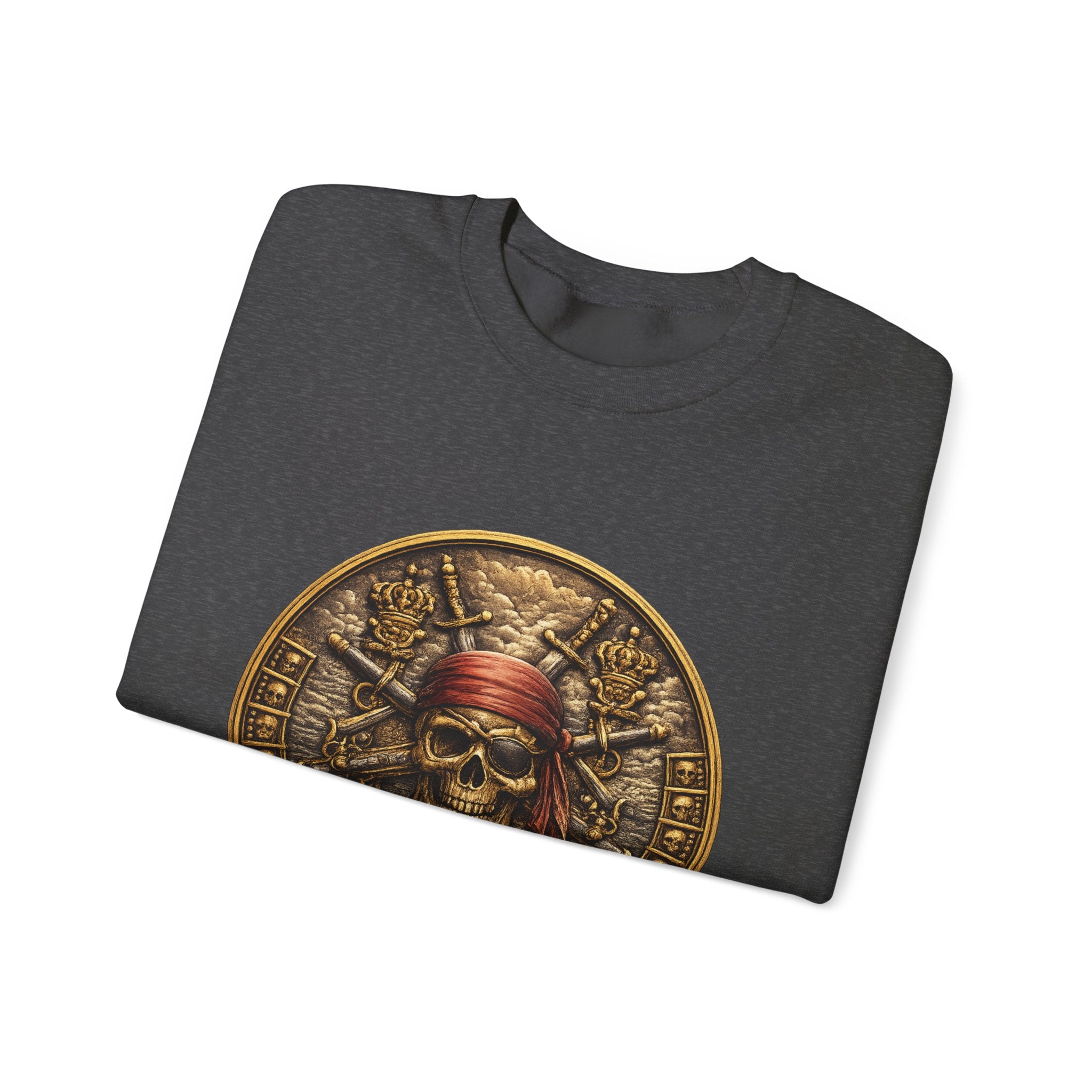 Pirate Skull Coin Crewneck Sweatshirt