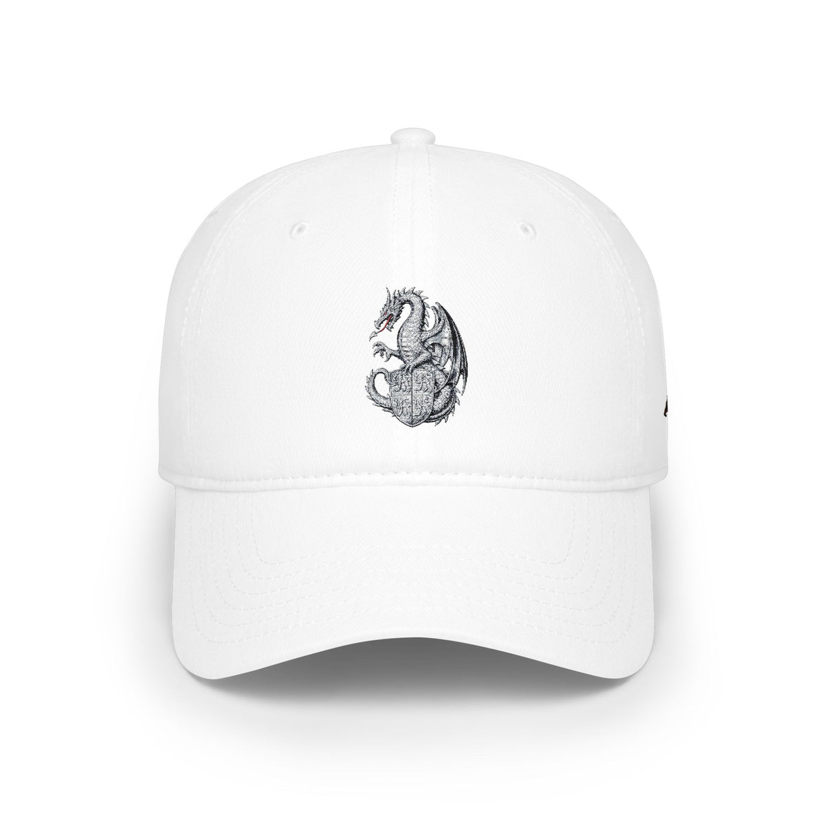 Dragon Embroidered Cap — Low Profile Baseball Hat