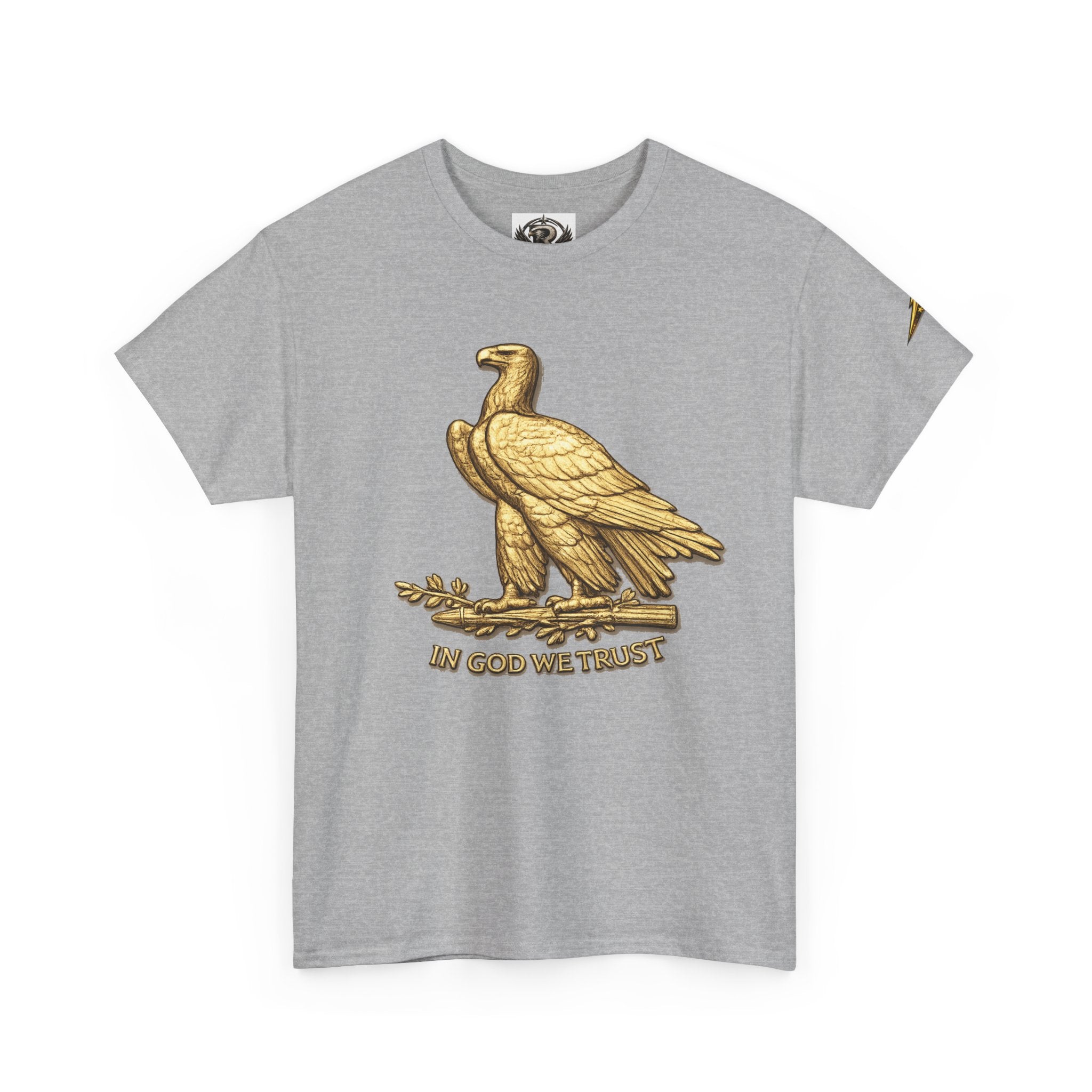 Gold Eagle 'In God We Trust' T‑Shirt