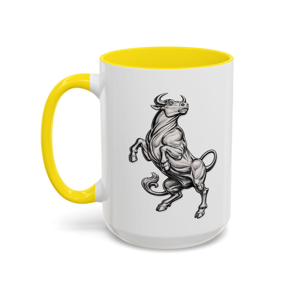 Taurus Bull Coffee Mug — Zodiac Astrology Accent Mug (11/15oz)