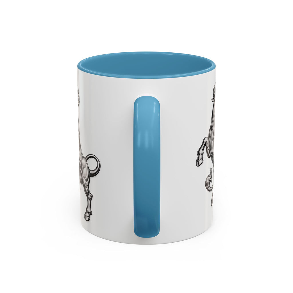 Taurus Bull Coffee Mug — Zodiac Astrology Accent Mug (11/15oz)