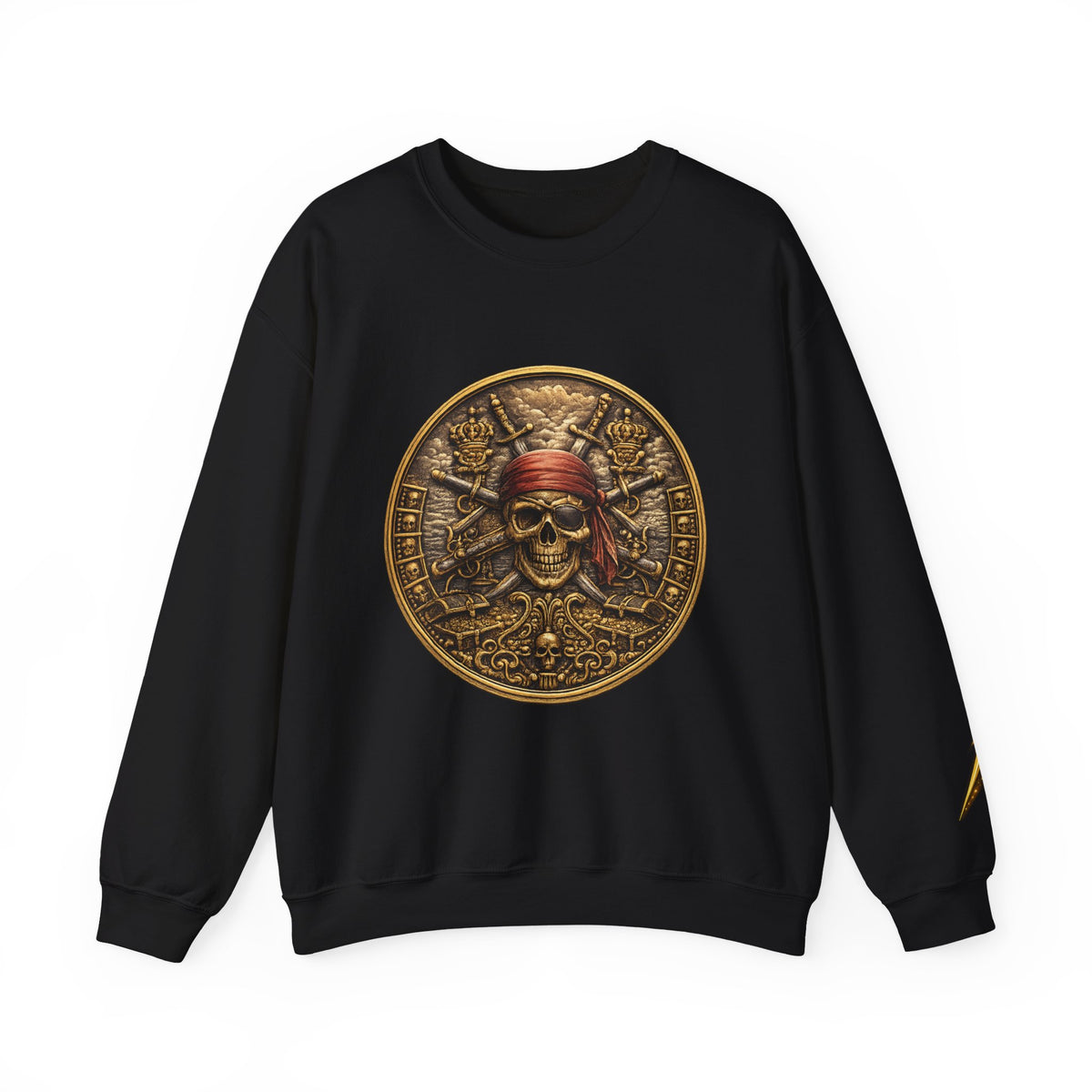Pirate Skull Coin Crewneck Sweatshirt