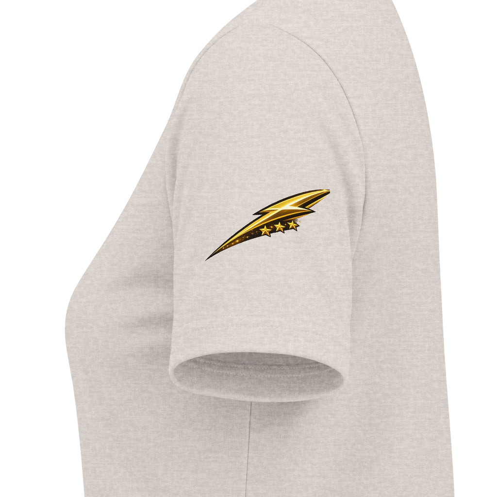 Women's V-Neck Tee — Flying Pig Angel Graphic