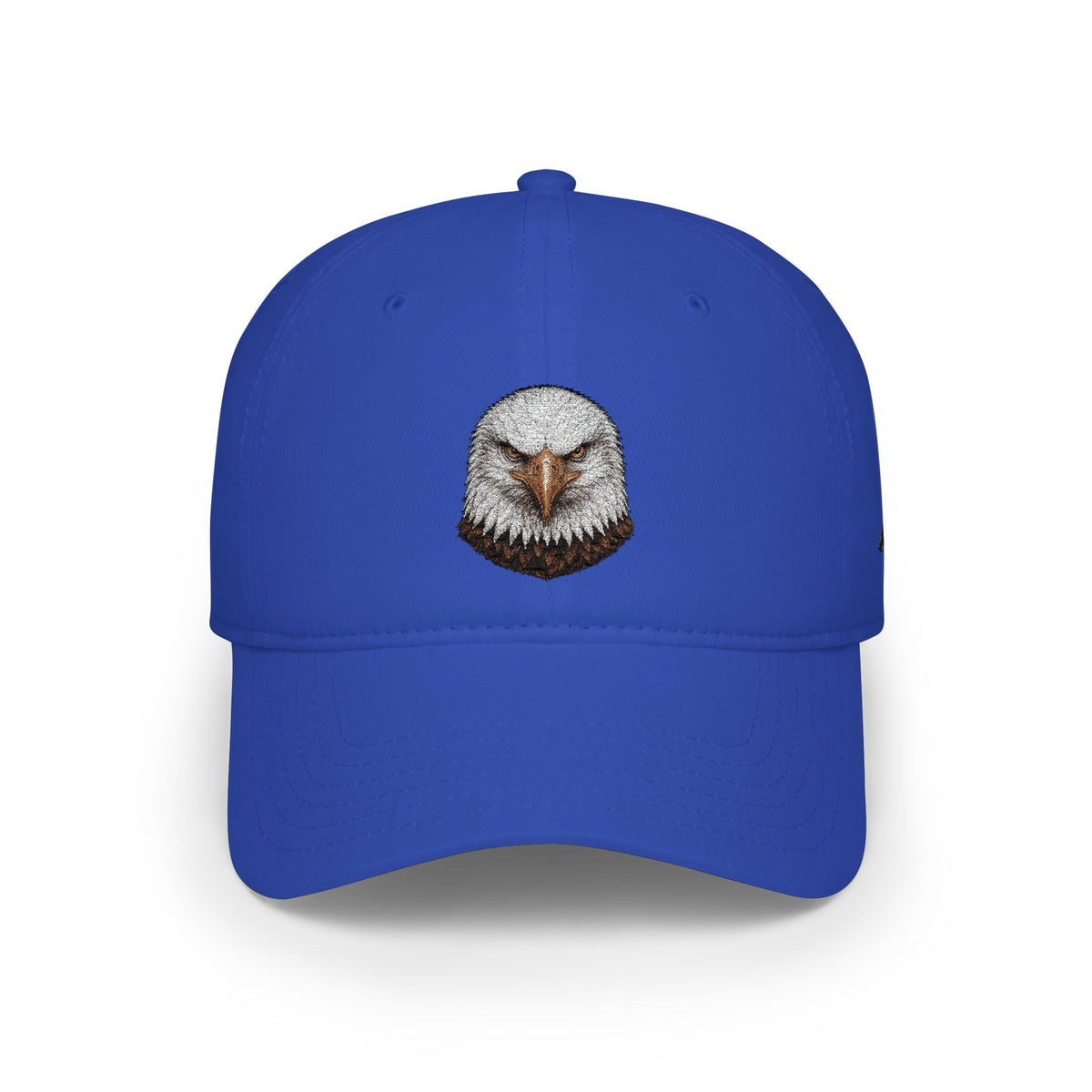 Eagle Head Embroidered Low-Profile Baseball Cap