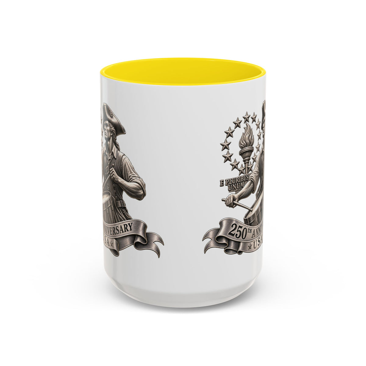 250th Anniversary USA Drum-Major Accent Coffee Mug