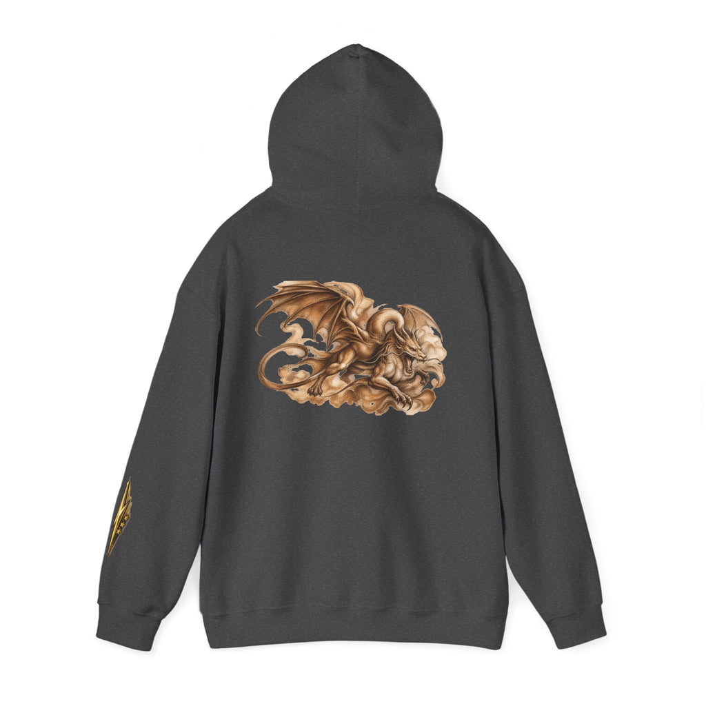 Hoodie — Golden Dragon Art Pullover