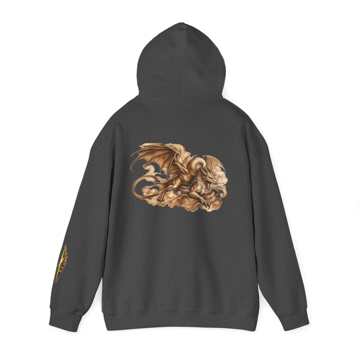 Hoodie — Golden Dragon Art Pullover