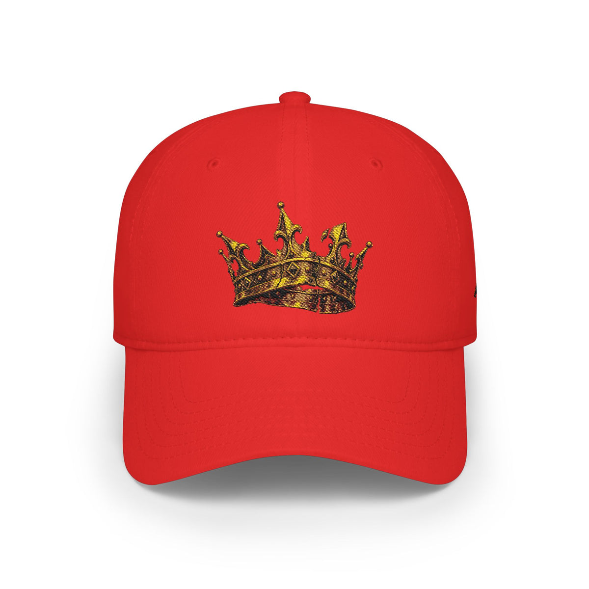 Gold Crown Low Profile Baseball Cap — Royal Streetwear Hat