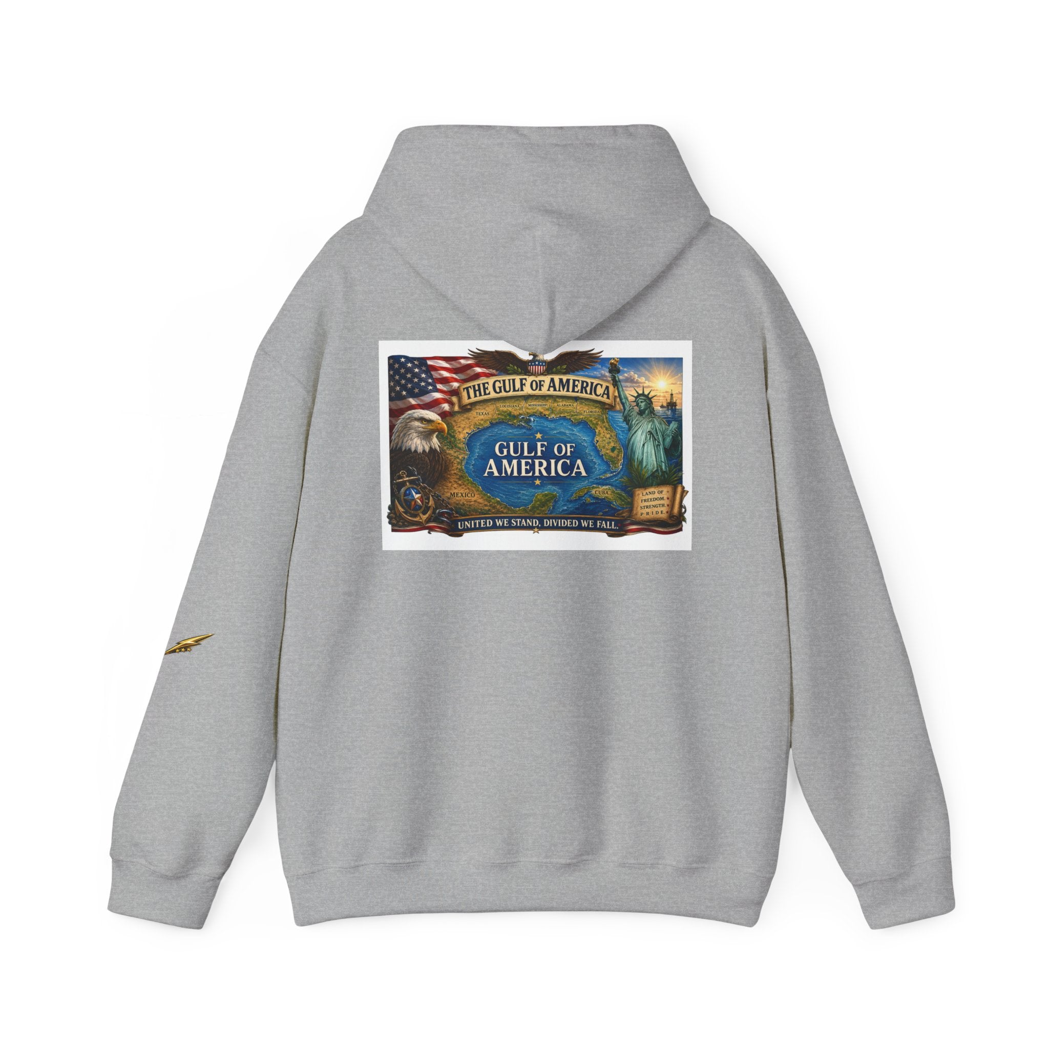 Patriotic Eagle Hoodie – FAFO Flag Design Pullover