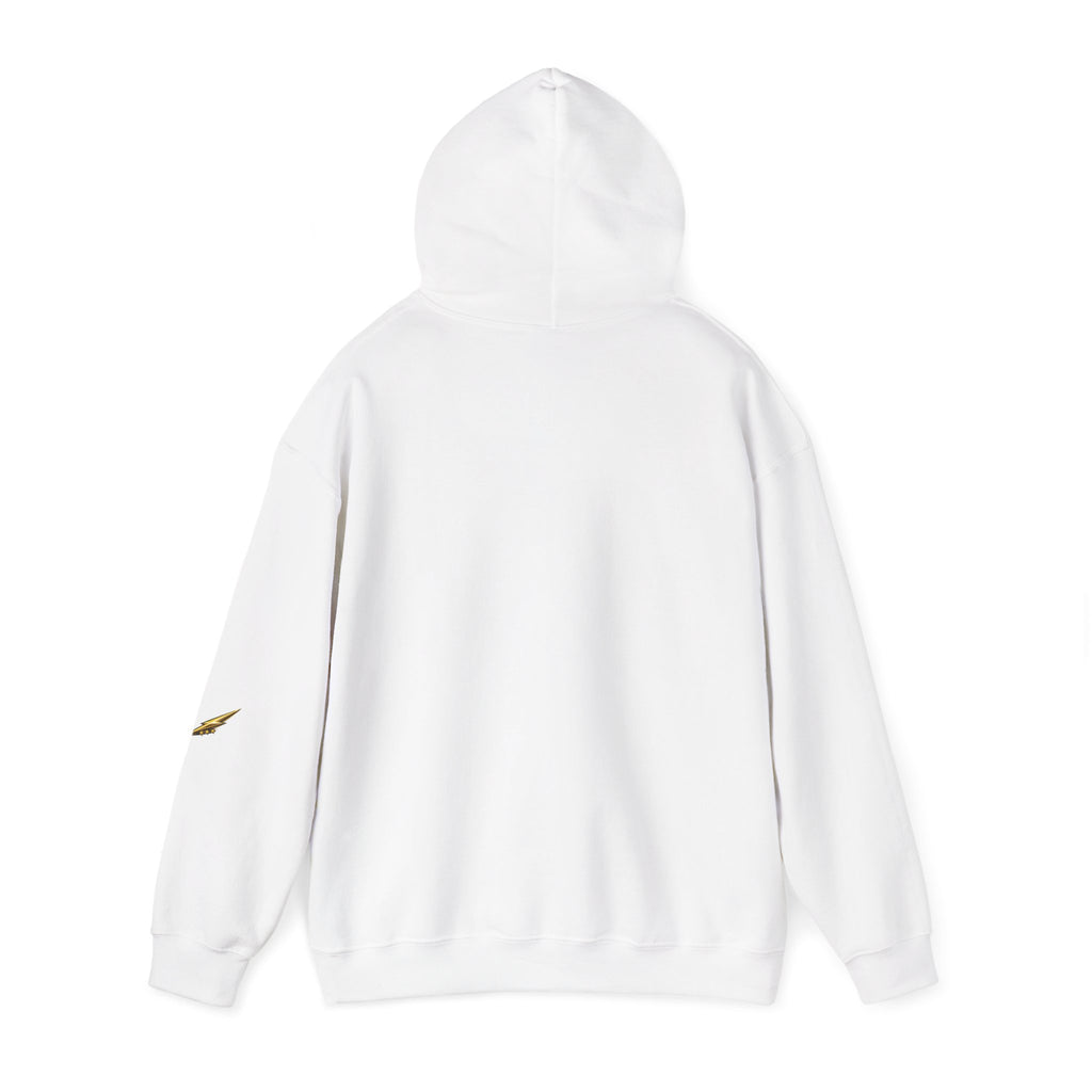 Princess Tiara Hoodie — Gold Script Crown Sweatshirt
