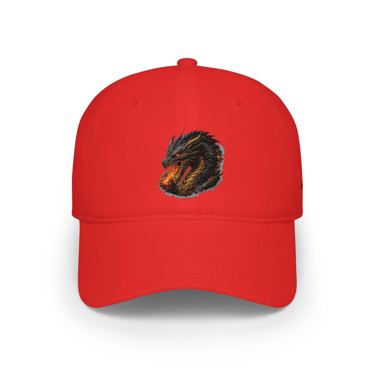 Dragon Head Embroidered Cap — Low Profile Baseball Hat