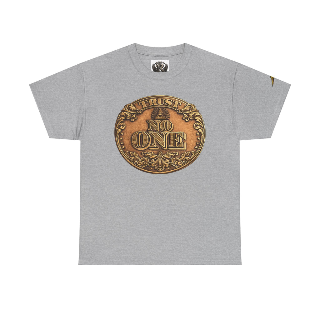 “Trust No One” Vintage Coin Graphic Tee