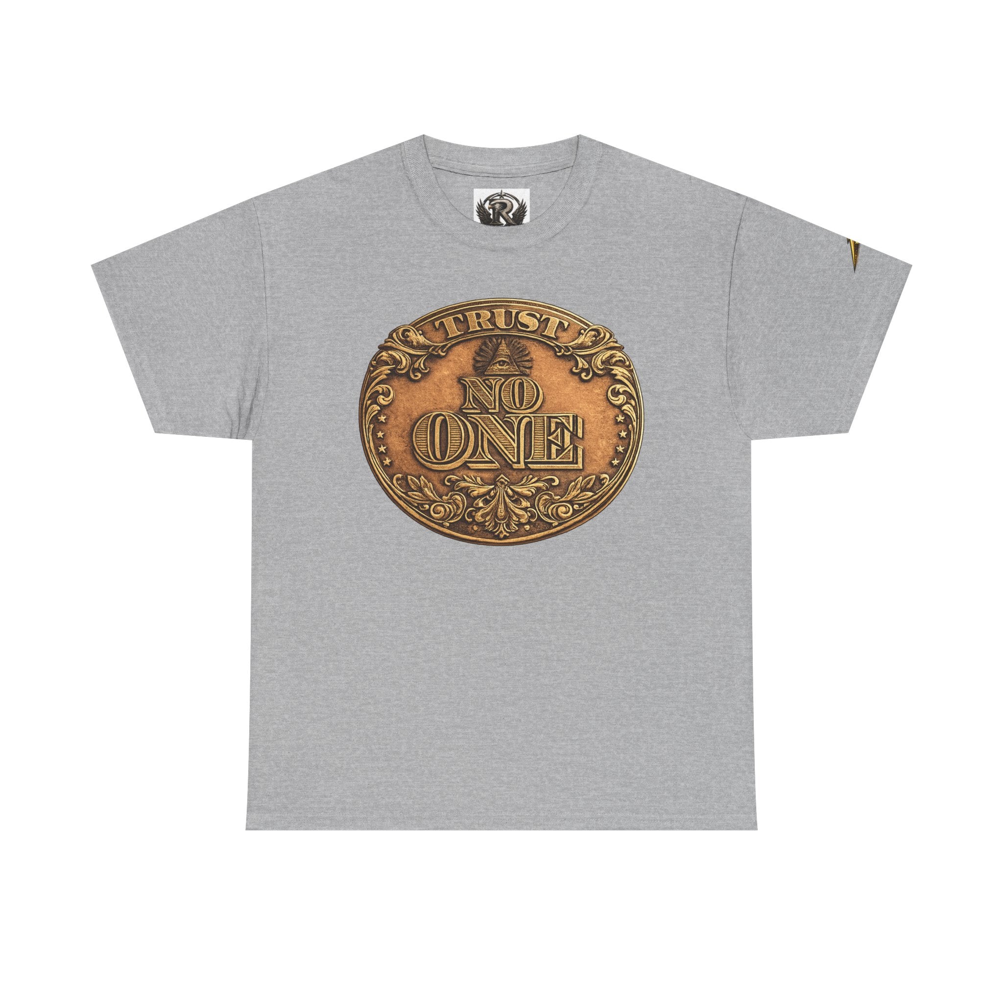 “Trust No One” Vintage Coin Graphic Tee