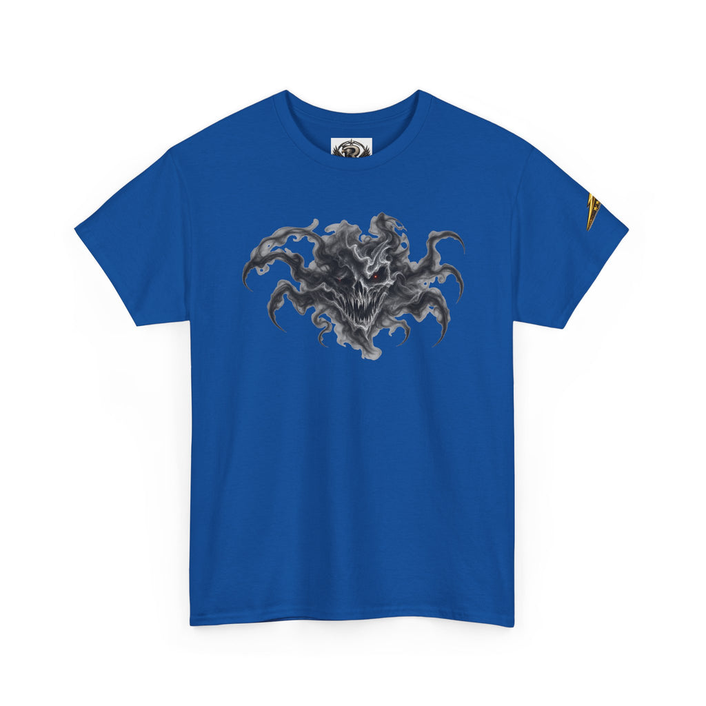 Horror Ink Creature T‑Shirt — Dark Octopus Chest Graphic Tee