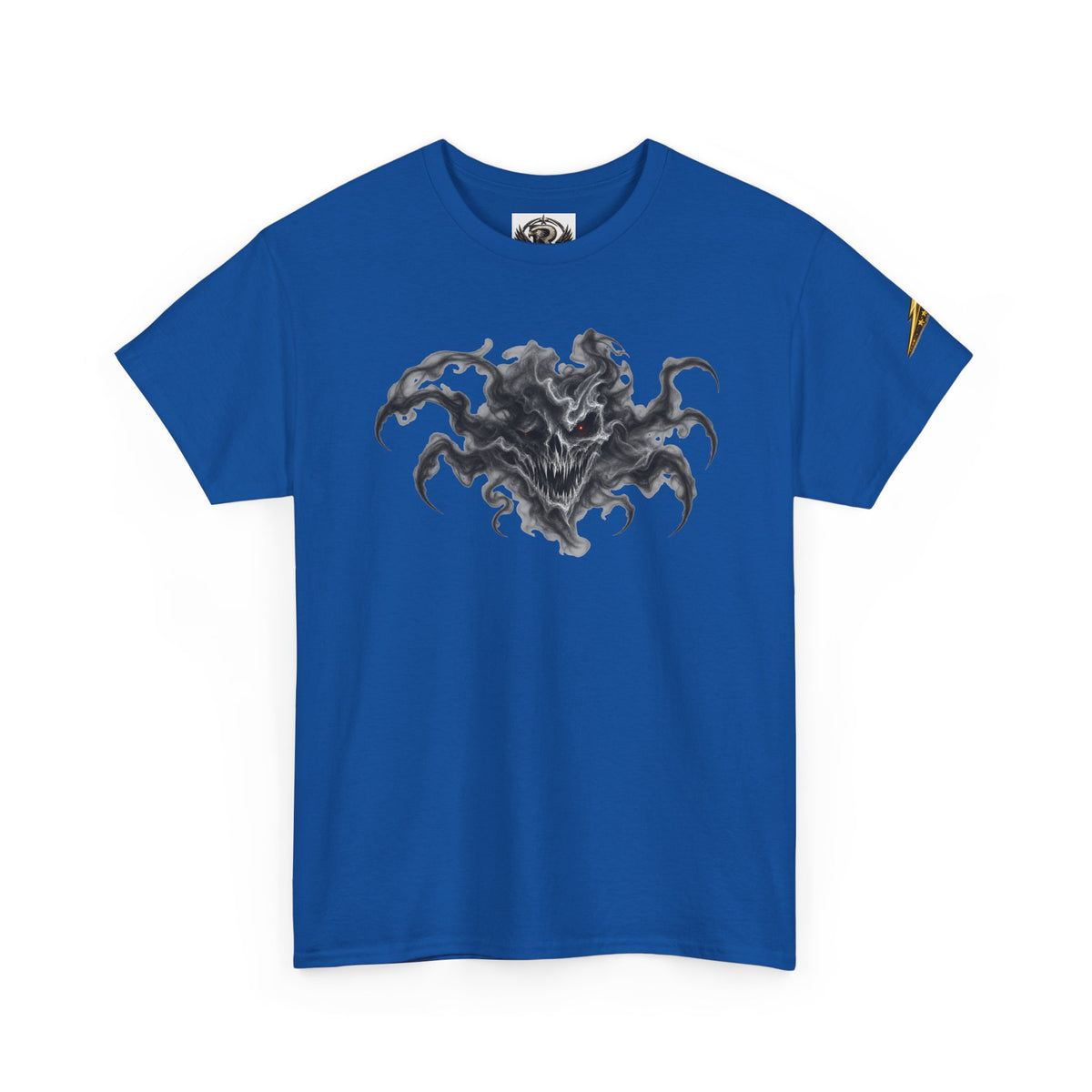 Horror Ink Creature T‑Shirt — Dark Octopus Chest Graphic Tee