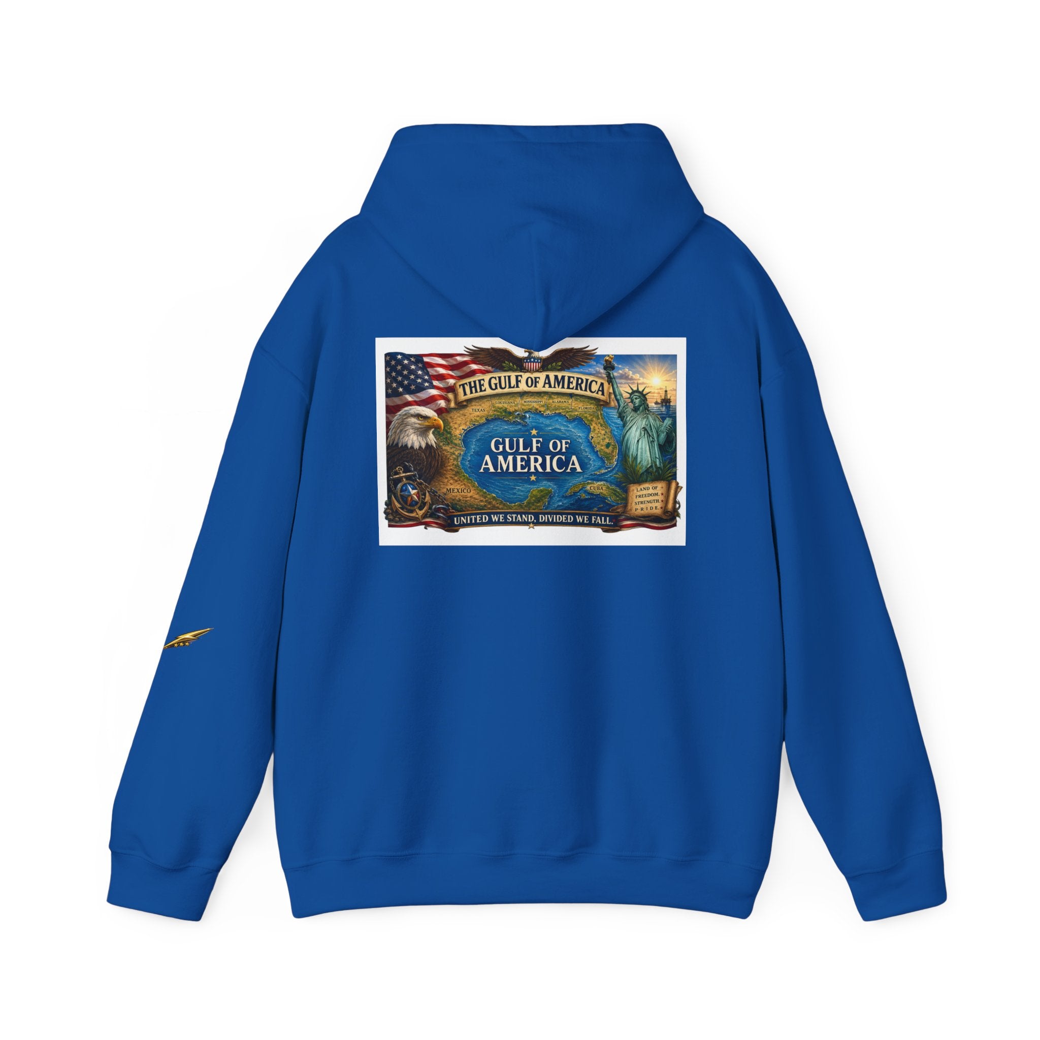 Patriotic Eagle Hoodie – FAFO Flag Design Pullover