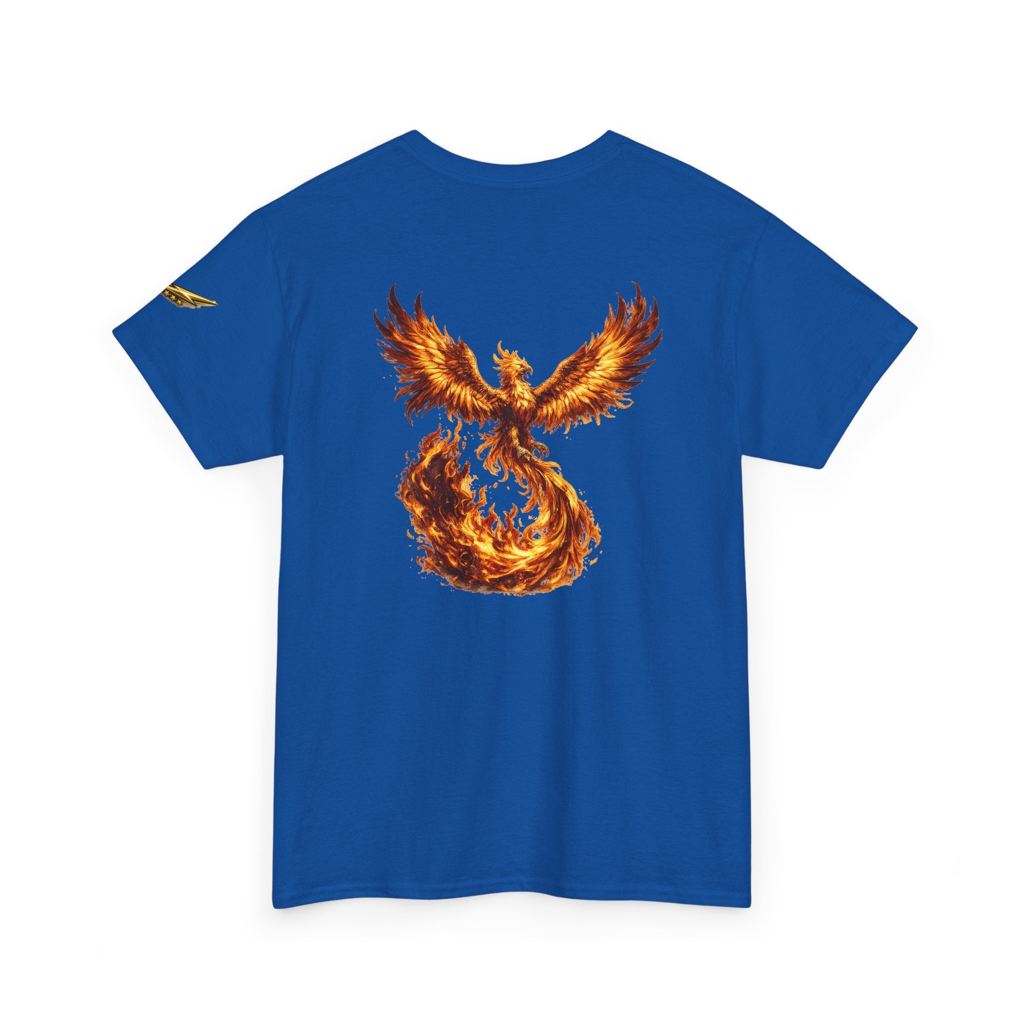 Phoenix Flame T-Shirt — Fiery Mythical Bird Graphic Tee
