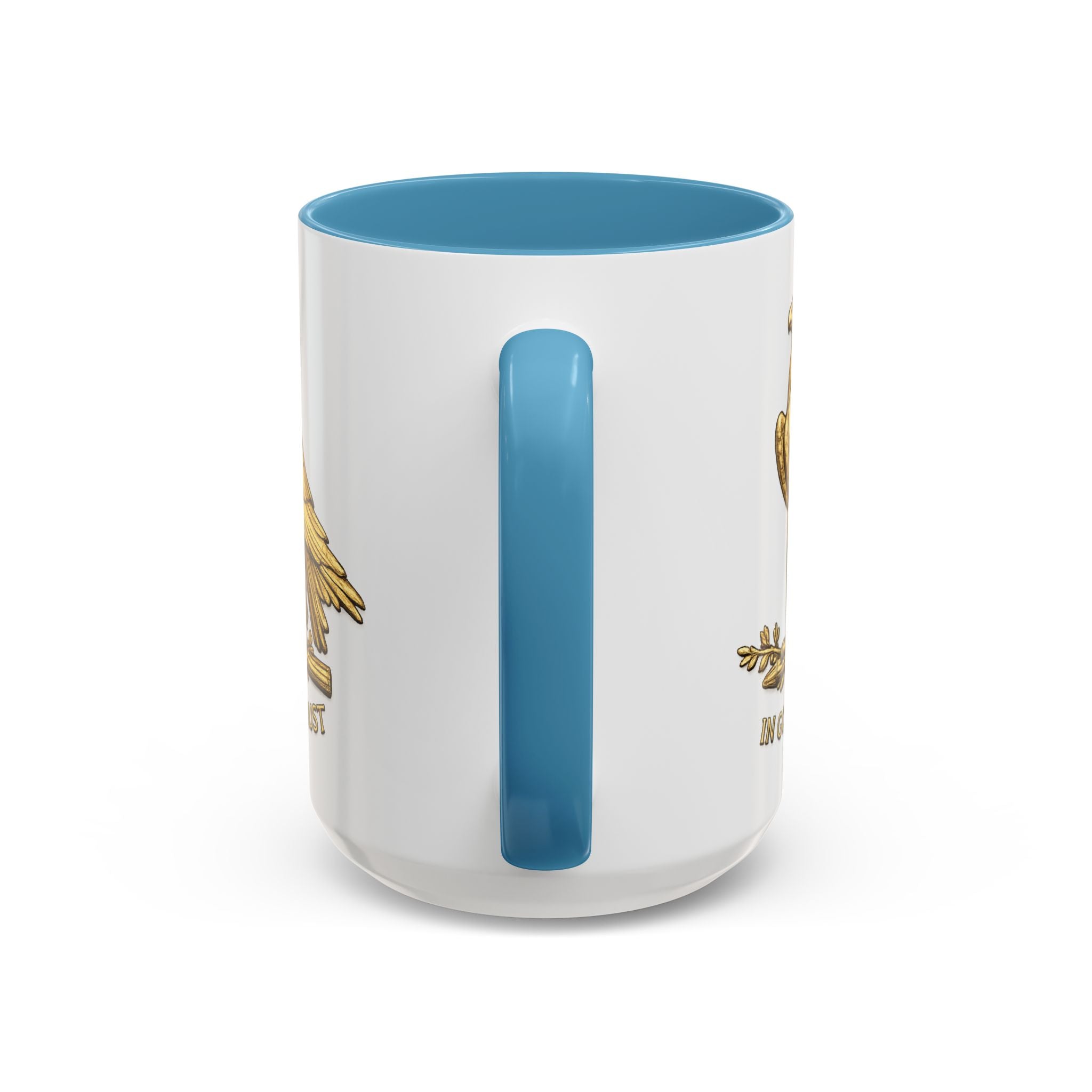 Gold Eagle "In God We Trust" Accent Coffee Mug