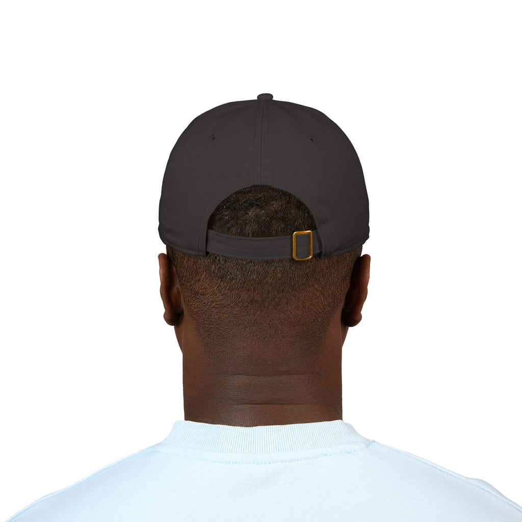 Embroidered Gold Glitter Four-Leaf Clover Major Insignia Baseball Cap