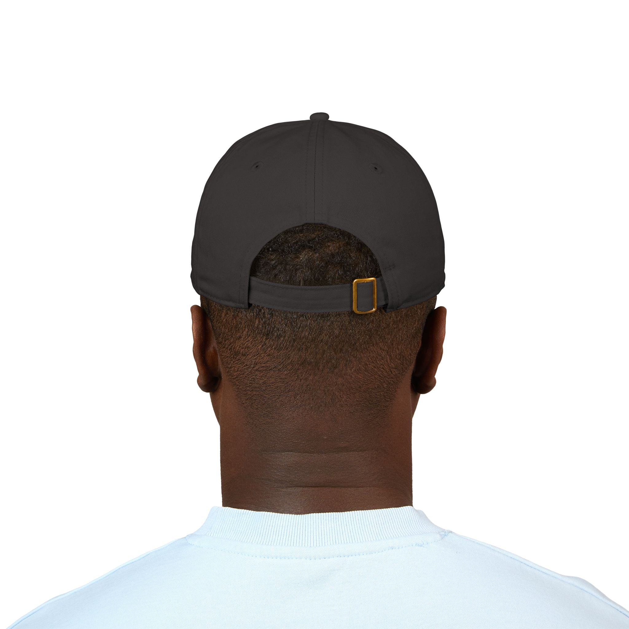 Embroidered Gold Glitter Four-Leaf Clover Major Insignia Baseball Cap