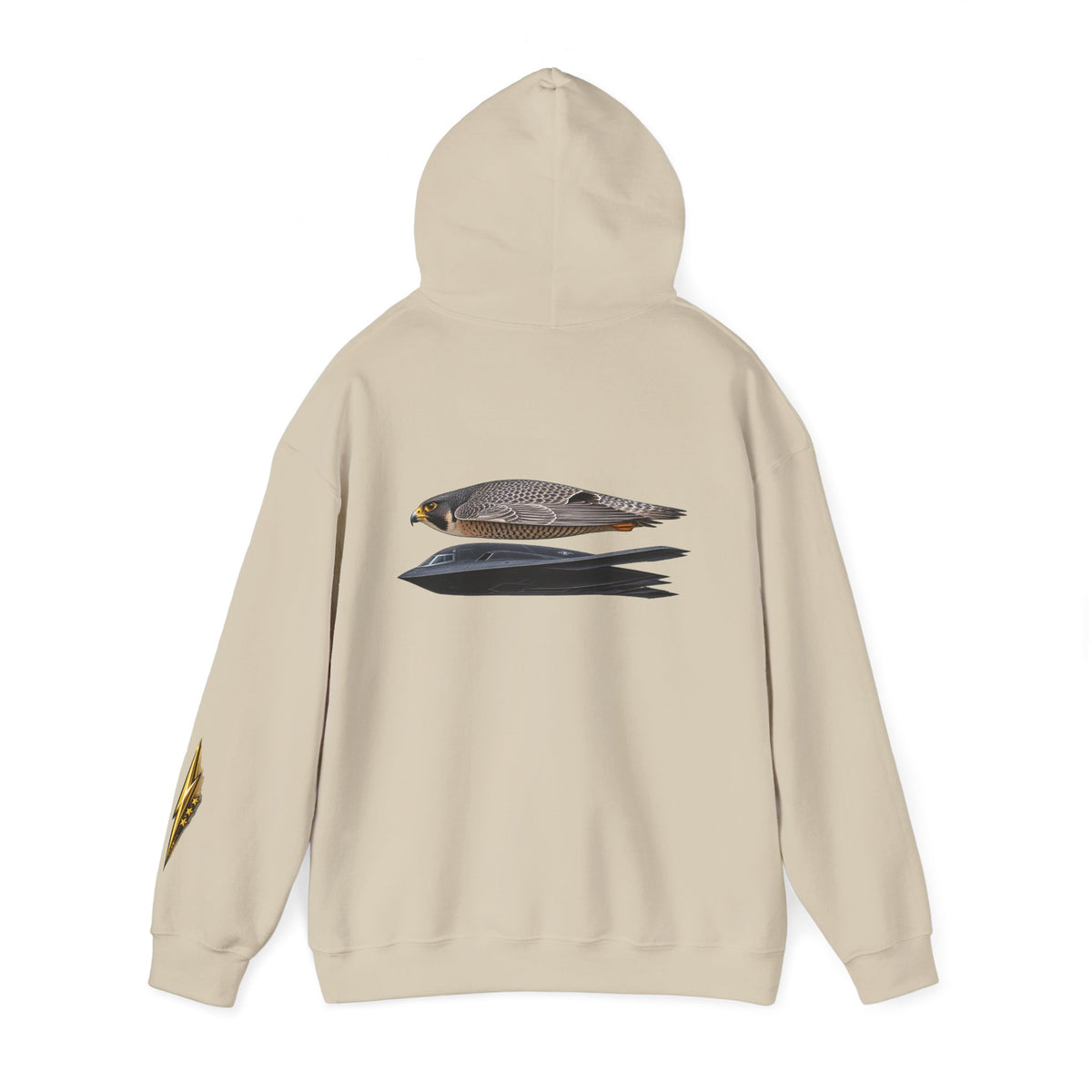 Copy of Dragon Graphic Hoodie — Monochrome Oriental Dragon Back Print, Sleeve Emblem