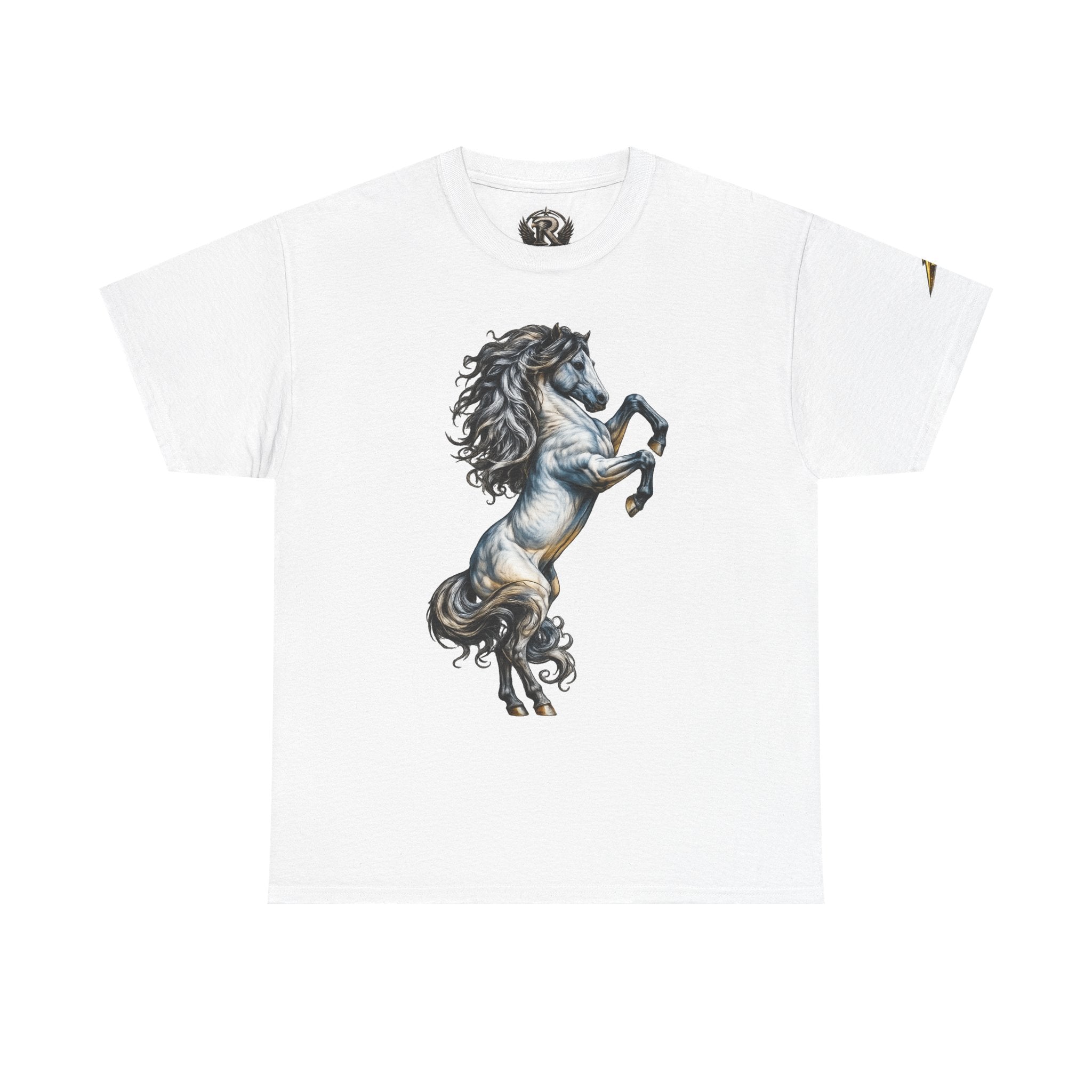 Rearing Stallion Graphic Tee — Majestic Horse T-Shirt