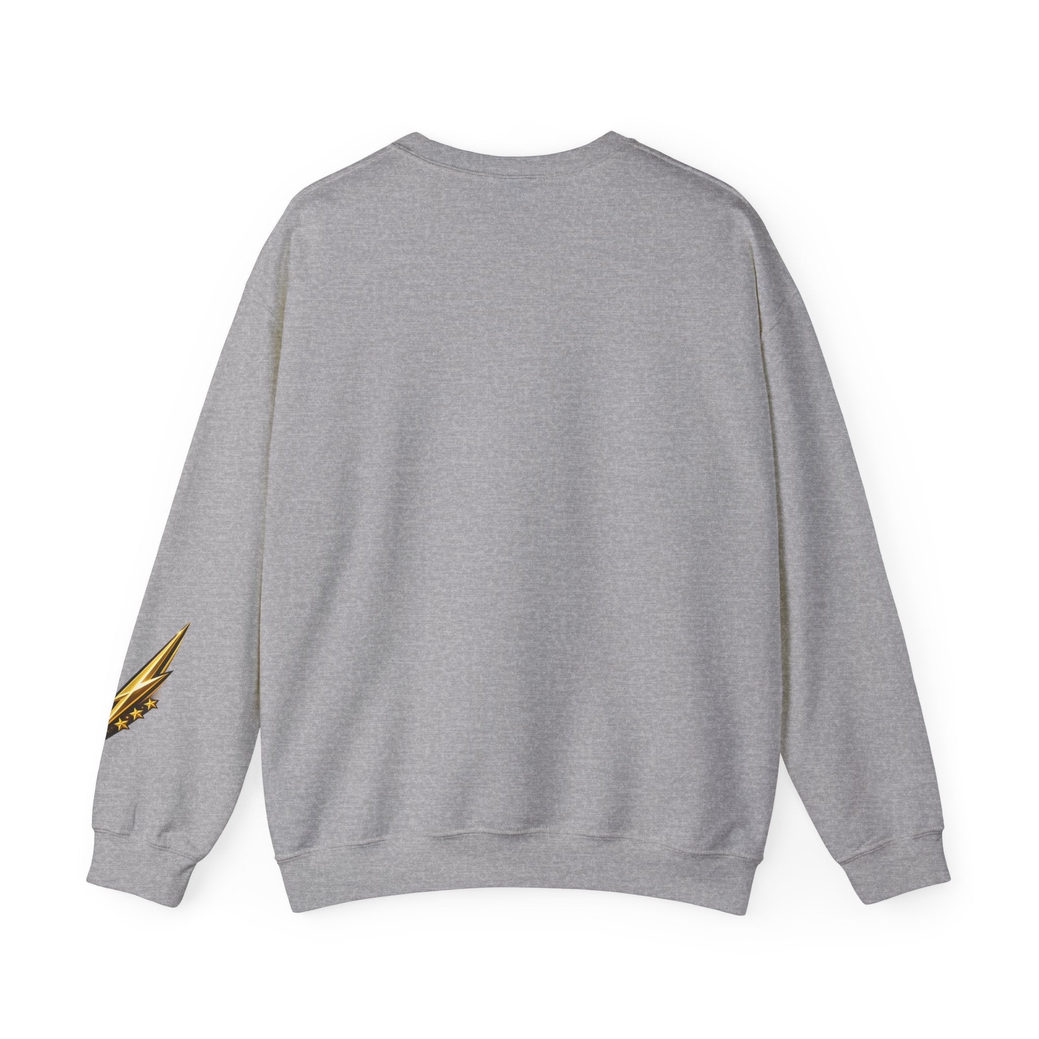 Gold Eagle Emblem Sweatshirt — ‘About We Trust’ Vintage Patriotic Crewneck