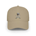 Skull & Crossbones Low Profile Baseball Cap – Pirate Hat