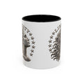 Liberty Coin Accent Coffee Mug — Vintage Lady Head Design (11/15 oz)