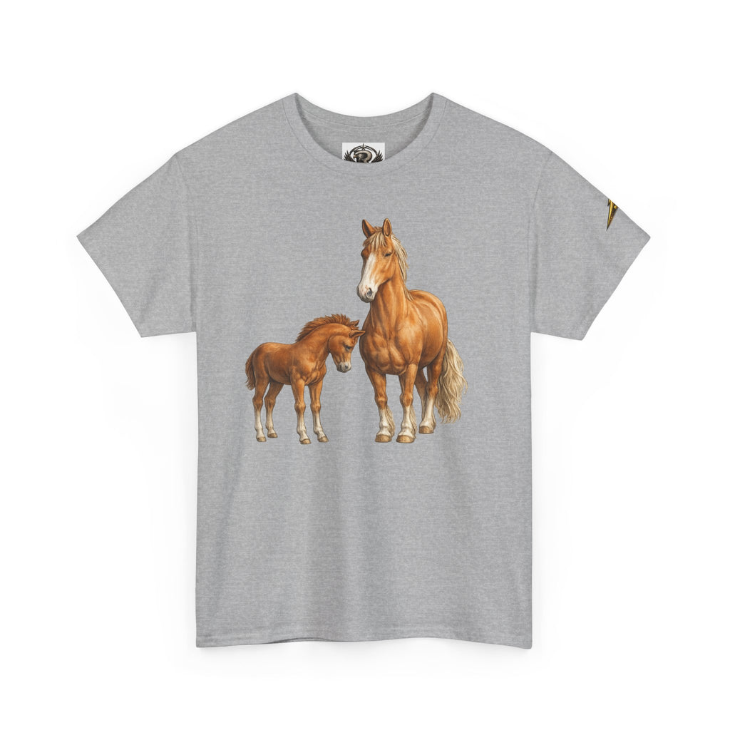 Horse & Foal Illustration T-Shirt