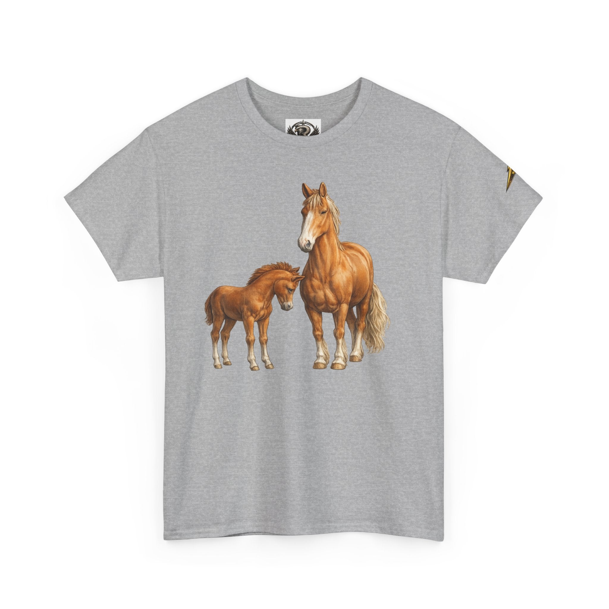 Horse & Foal Illustration T-Shirt