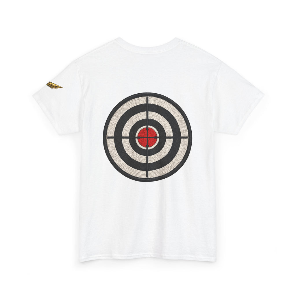 Target Practice Graphic Tee — Retro Bullseye Target T-Shirt