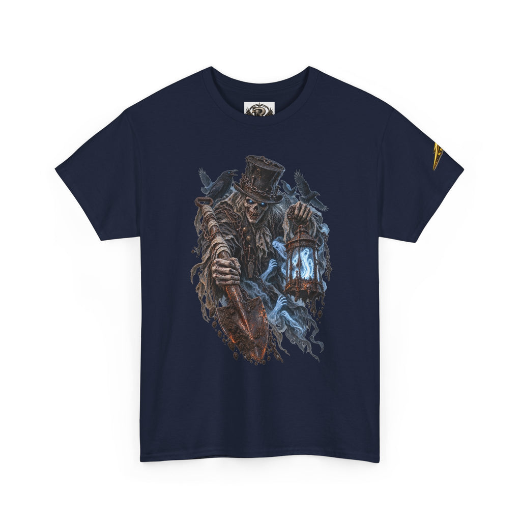 Gothic Reaper Tee — Dark Victorian Grim Reaper Graphic T-Shirt