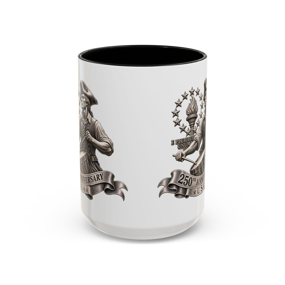 250th Anniversary USA Drum-Major Accent Coffee Mug