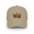 Gold Crown Low Profile Baseball Cap — Royal Streetwear Hat