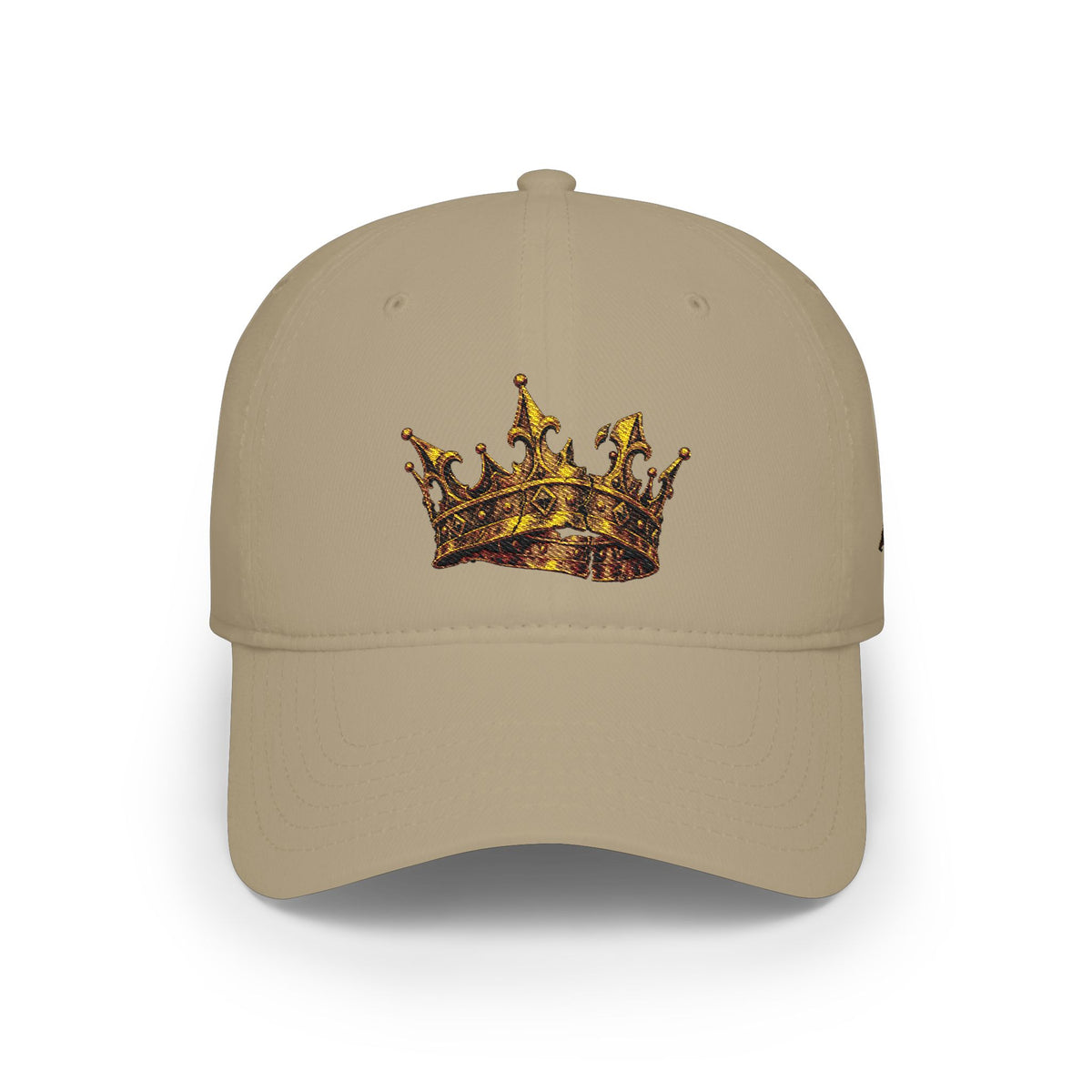 Gold Crown Low Profile Baseball Cap — Royal Streetwear Hat