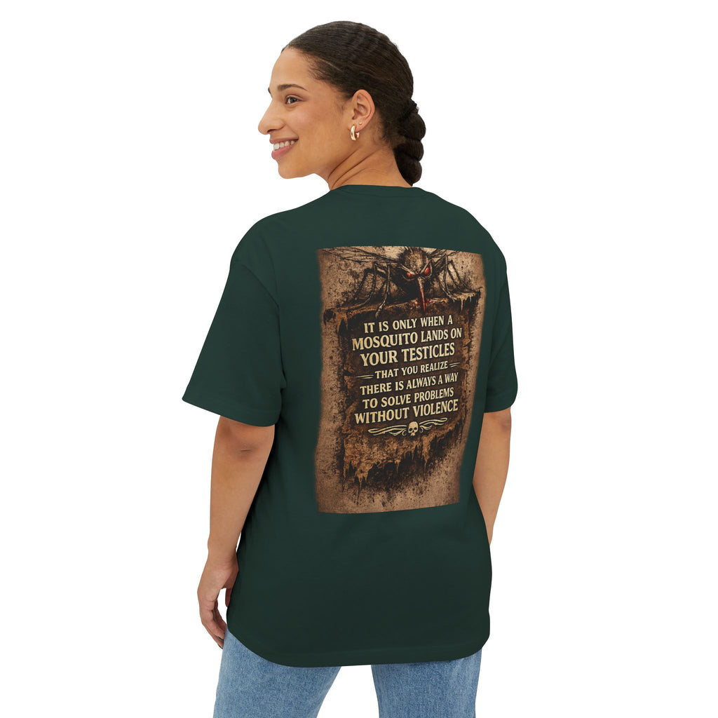 T‑Shirt — 'Relentless' Mosquito Quote Graphic Tee
