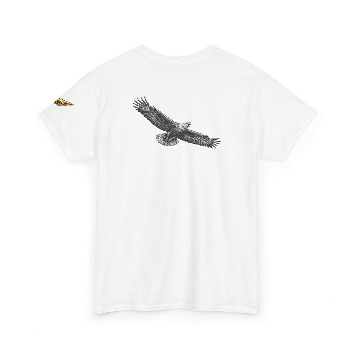 Liberty Eagle T-Shirt — Vintage Liberty Head & Soaring Eagle Graphic Tee